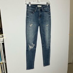 Womens Flying Monkey Skinny Jeans Size 25